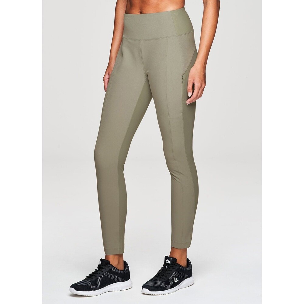 Avalanche Hybrid Slim Pants Leggings Olive Green Small